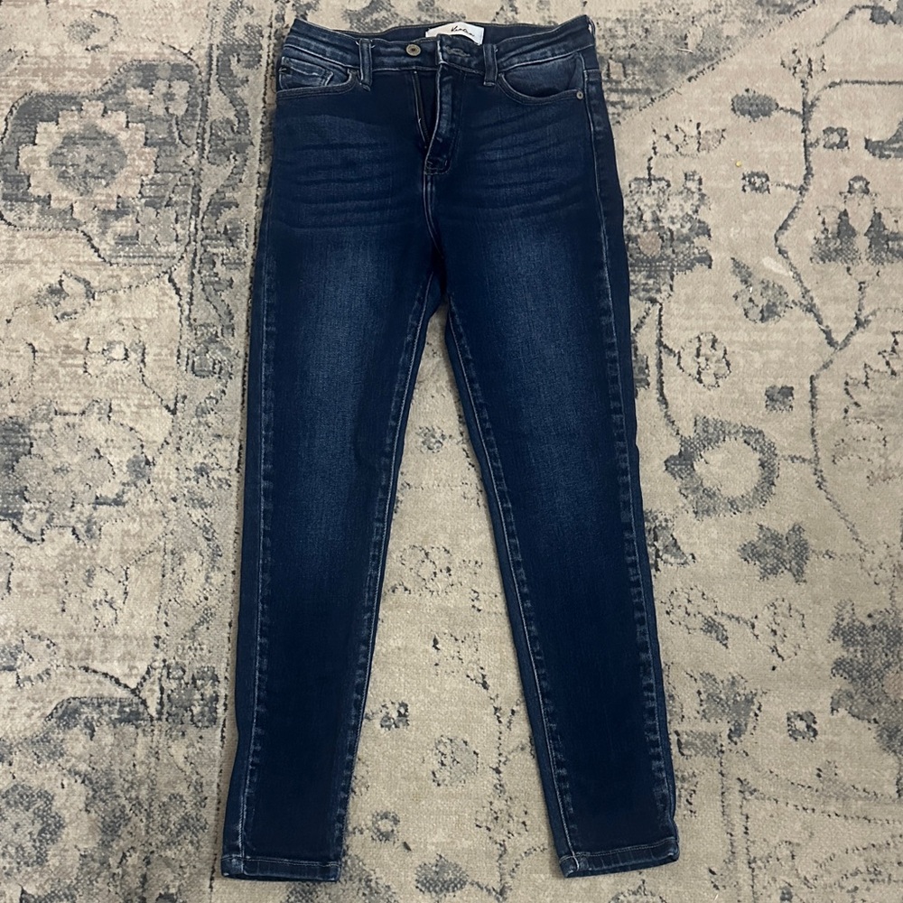 KanCan Deep Indigo Women's Skinny Jeans